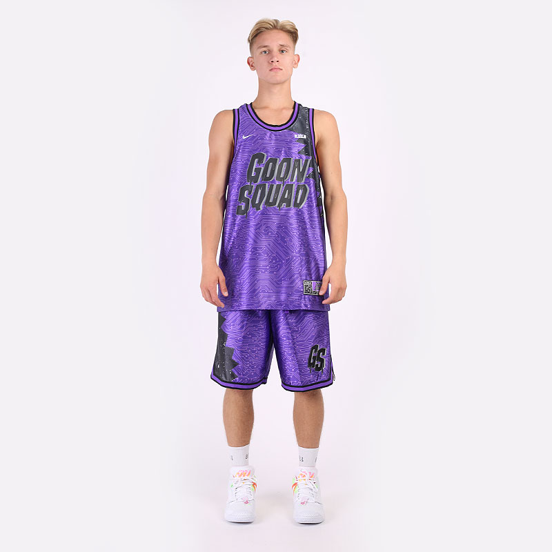 мужские фиолетовые шорты  Nike LeBron x Space Jam: A New Legacy `Goon Squad` Shorts DJ3875-560 - цена, описание, фото 6
